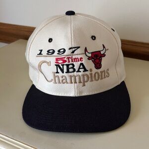 1997 5 Time NBA Champions Chicago Bulls SnapBack Hat